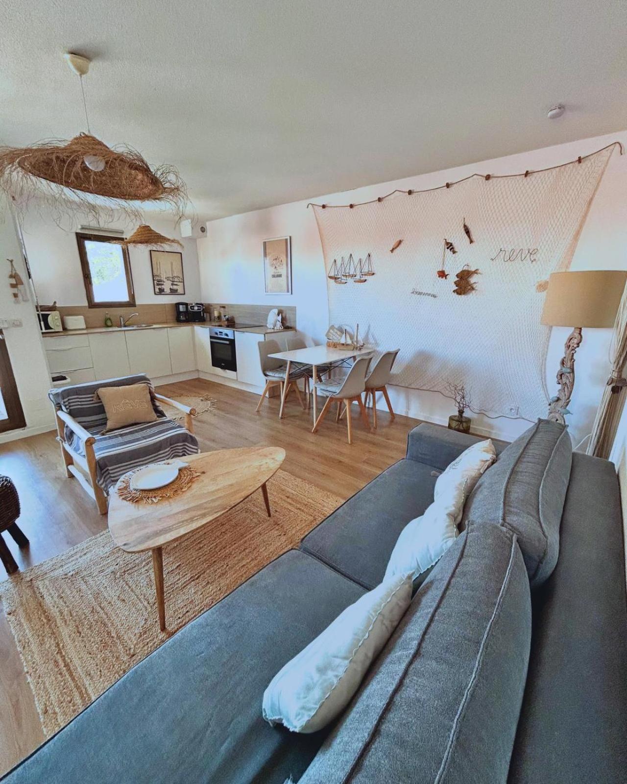 Le Petit Colliourenc - Apt Climatise Avec Terrasse Exterior photo